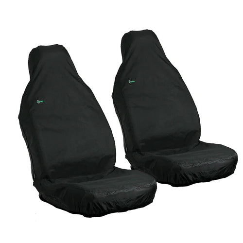 Front set of Black Van seat covers