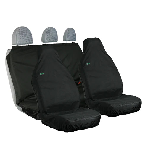 Van Seat Cover Set with Single Passenger & Rear Bench