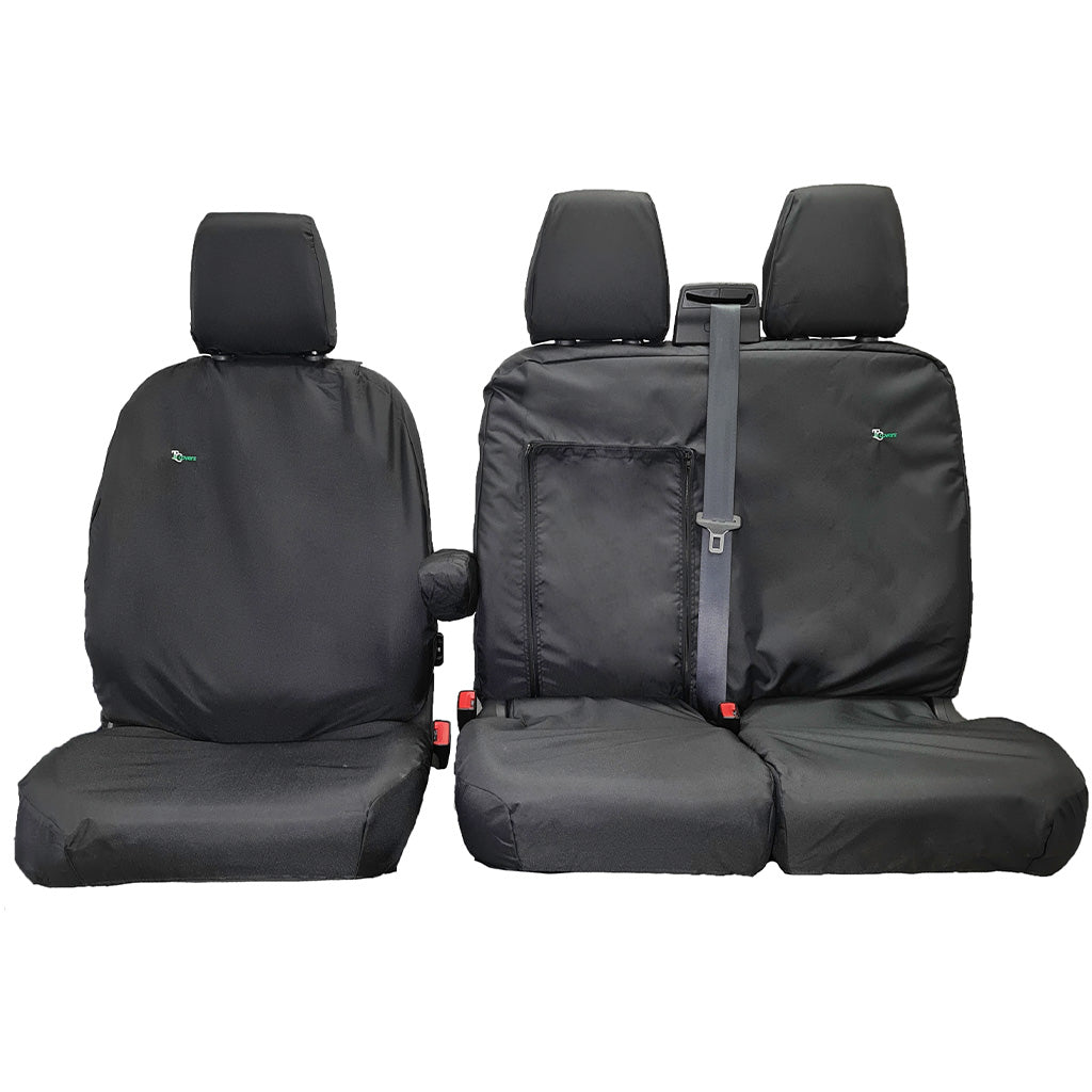 Ford Transit Custom (2013 - 2023) - Front Set Seat Covers (With Double Passenger)