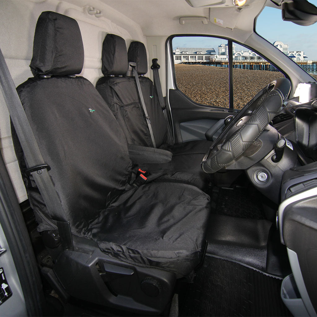 Ford Transit Custom Crew (2013 - 2023) Full Set Seat Covers (With Double Passenger)
