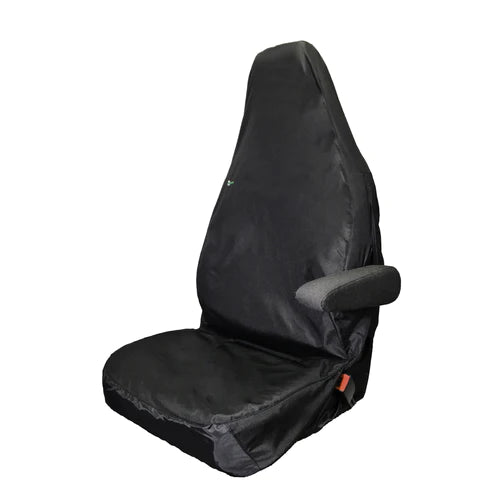 Van Seat Cover for Drivers Seat in Black