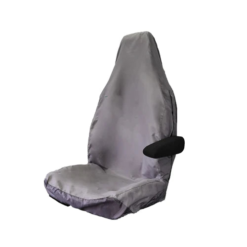 Single Van Drivers Seat Cover - Grey