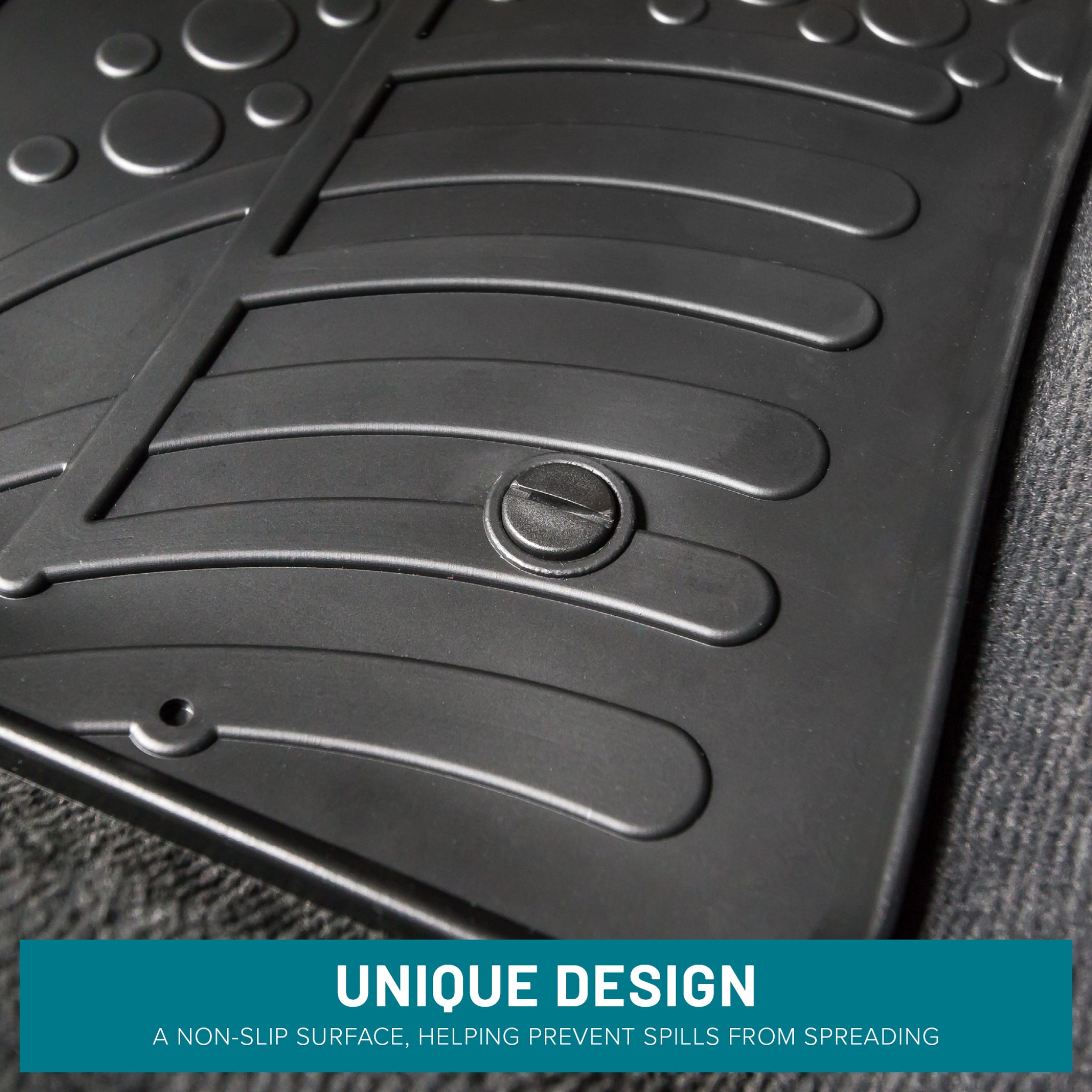 Ford Transit Mk 8 Tipper/Chassis Cab Floor Mats (2020+) fixation points