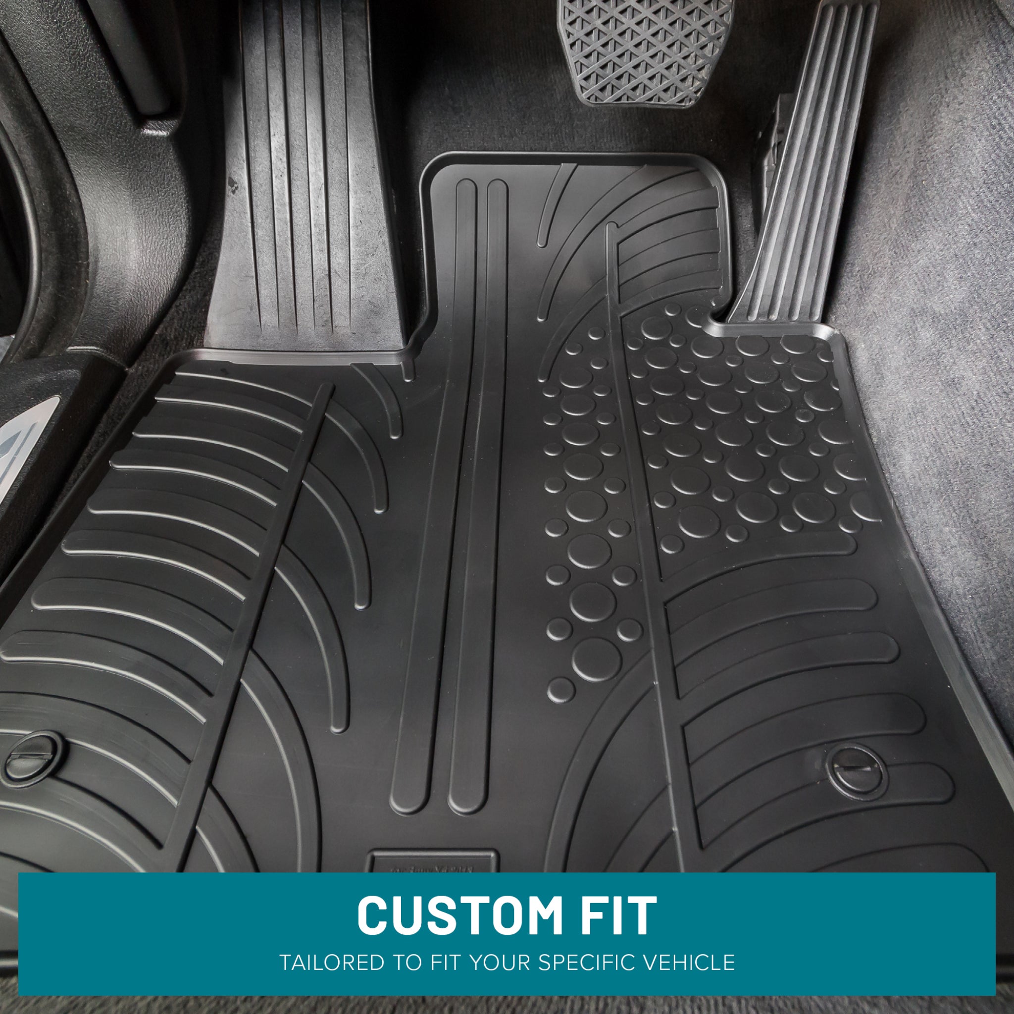Ford Transit Mk 8 Tipper/Chassis Cab Floor Mats (2020+) custom fit floor mats