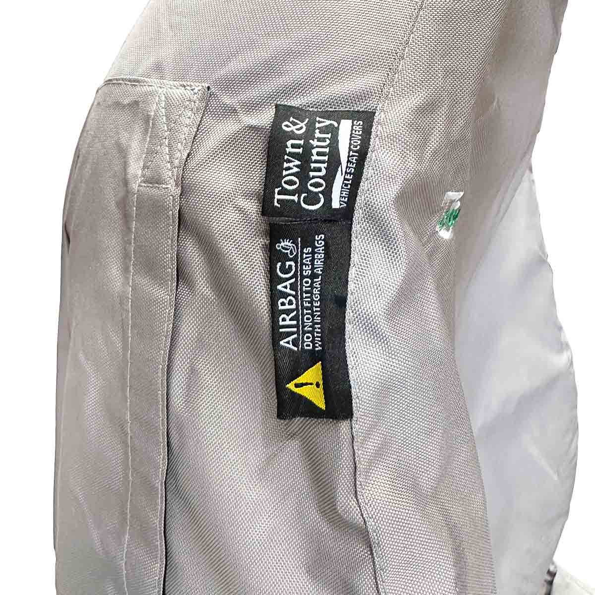 3DFGRY Universal Front Seat Cover