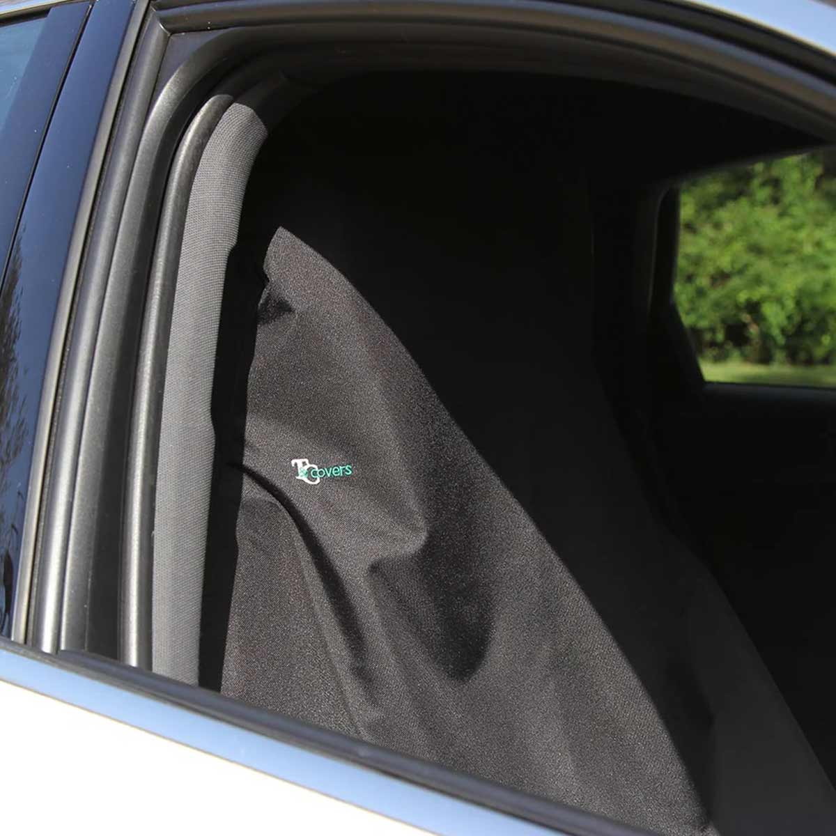Black universal seat covers