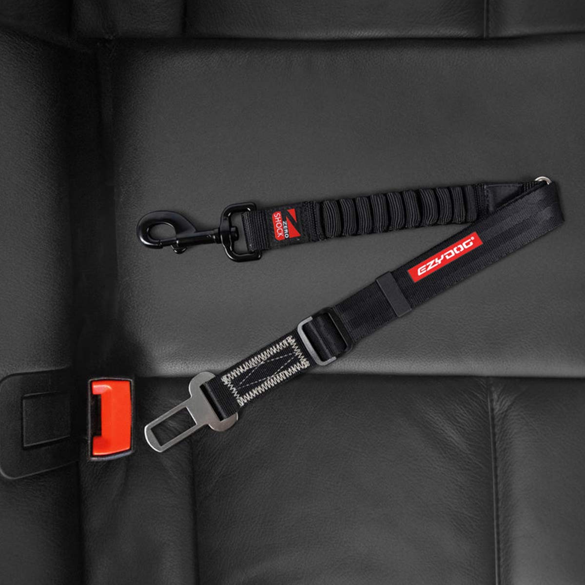 Click Dog Seat Belt Attachment - Zero Shock