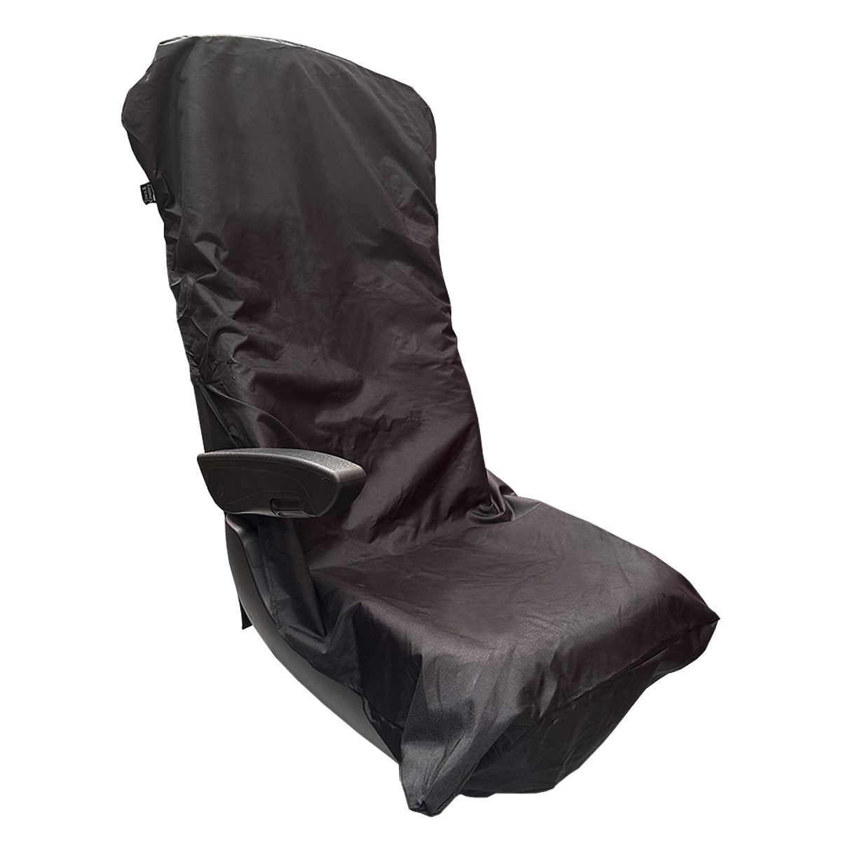 Black fast fit truck seat cover
