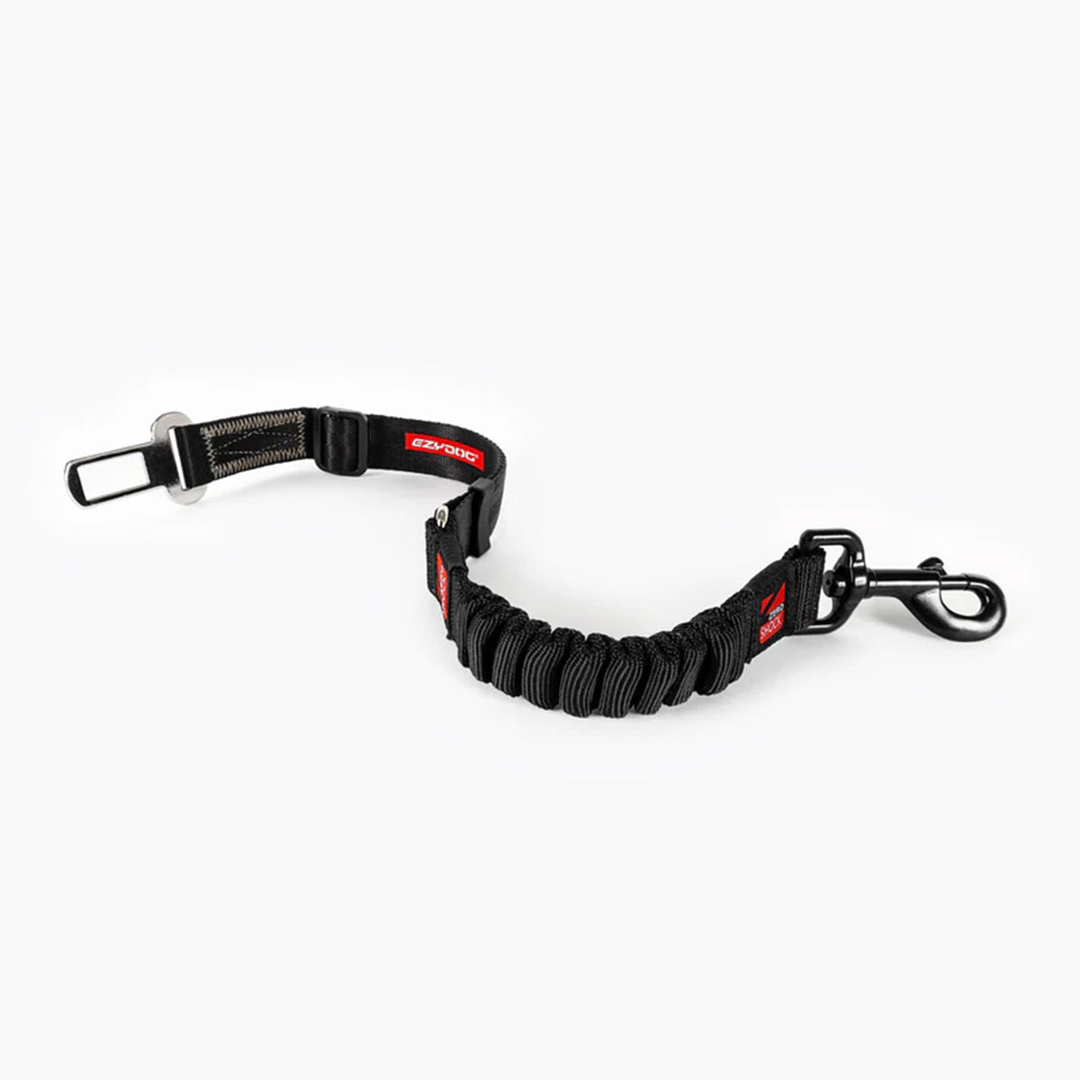 Dog seat belt attachment