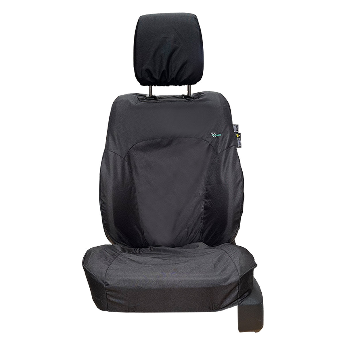 Black Ford Ranger Wildtrak passenger seat cover