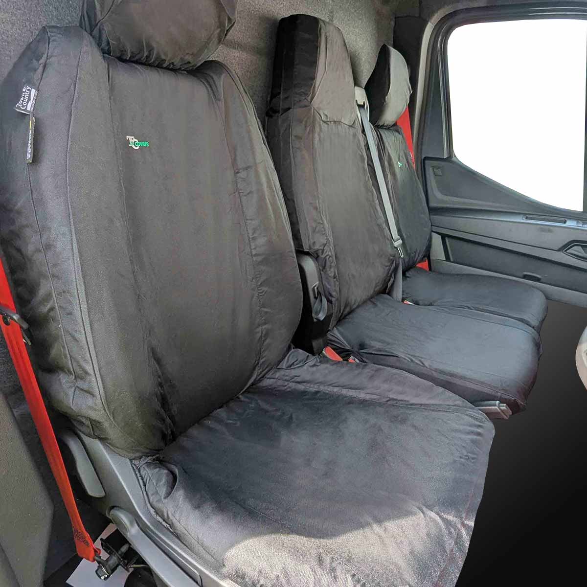 Renault Master Seat Covers in vehicle