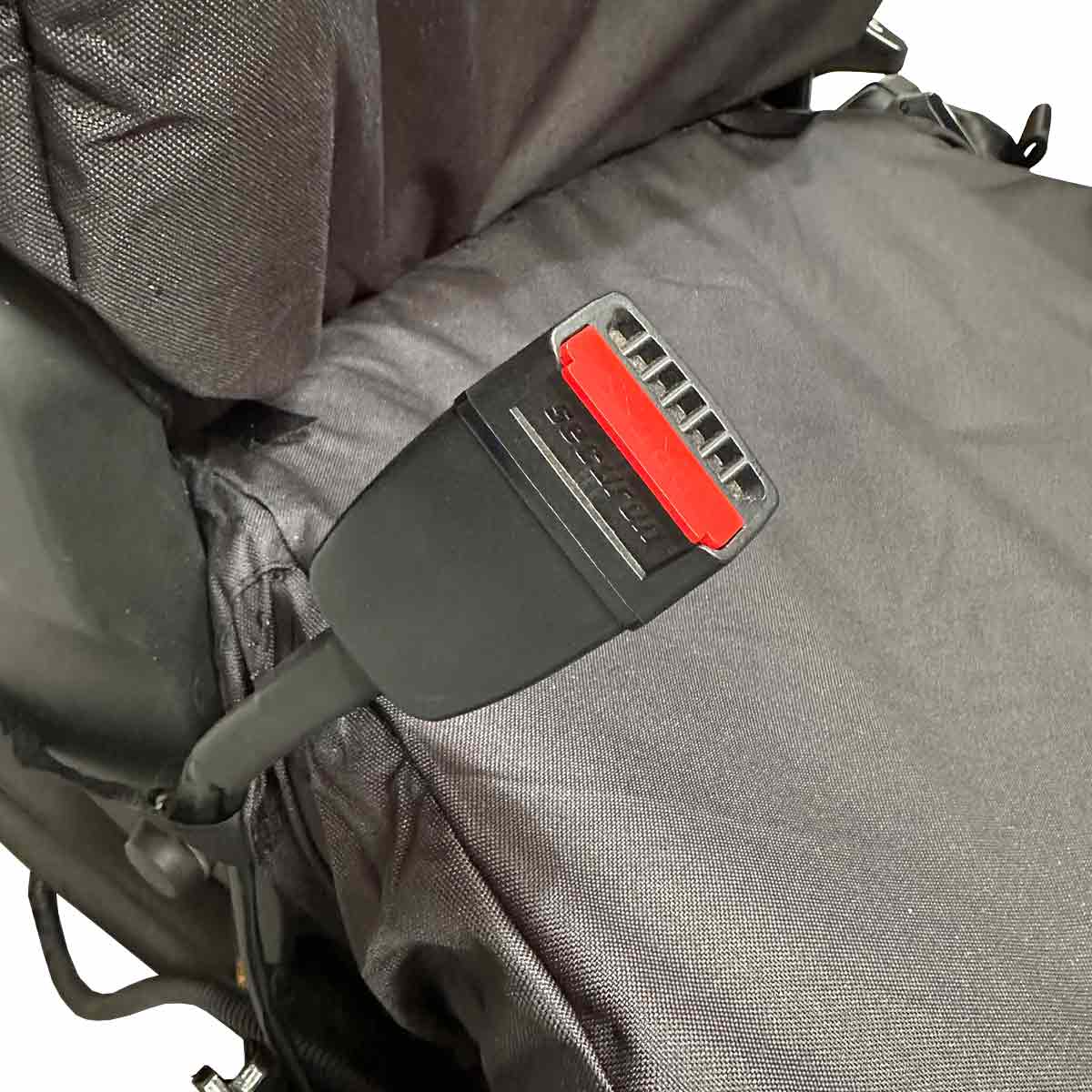 Tailored High Back Seat Cover - Seat Belt Access