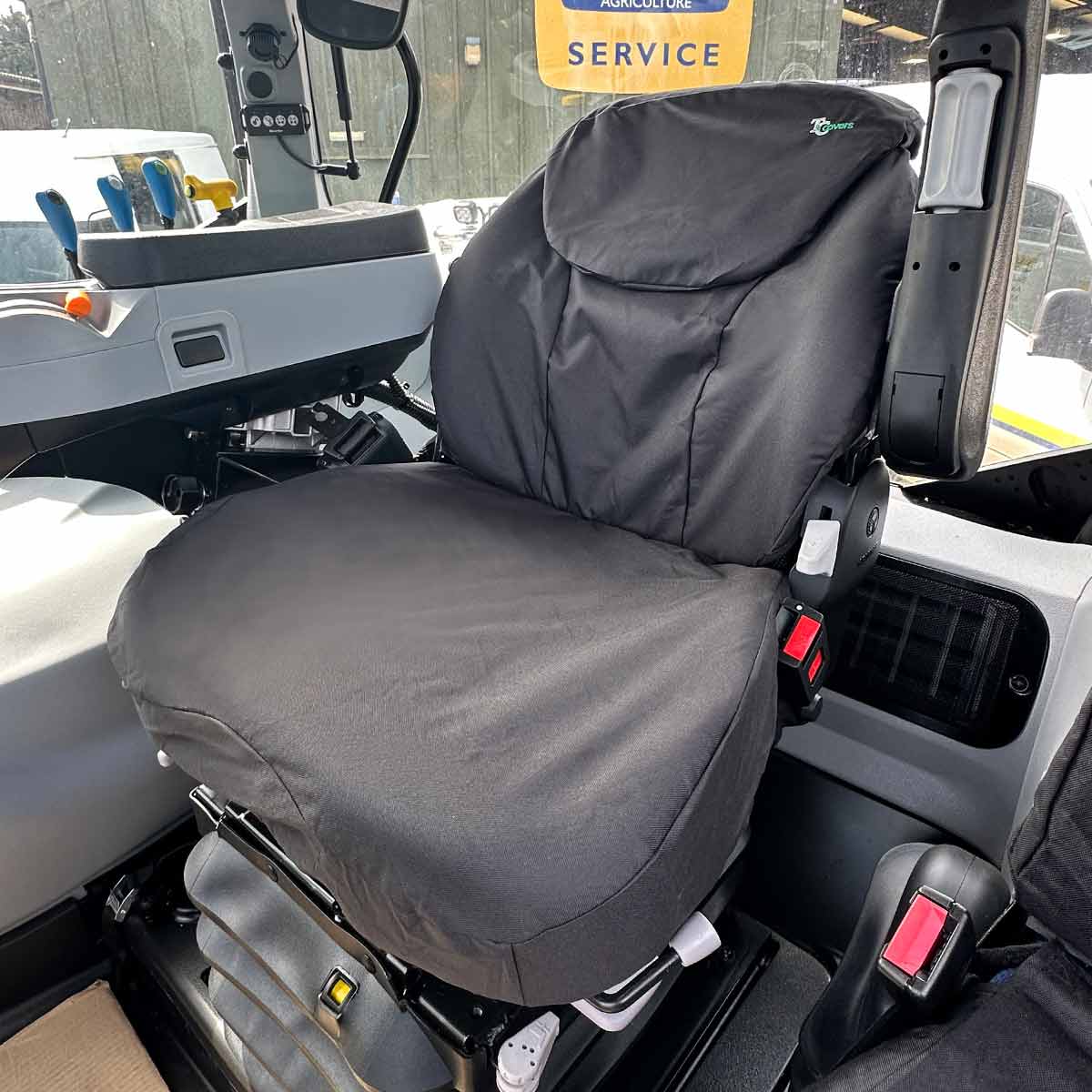 Tractor Seat Covers - Black