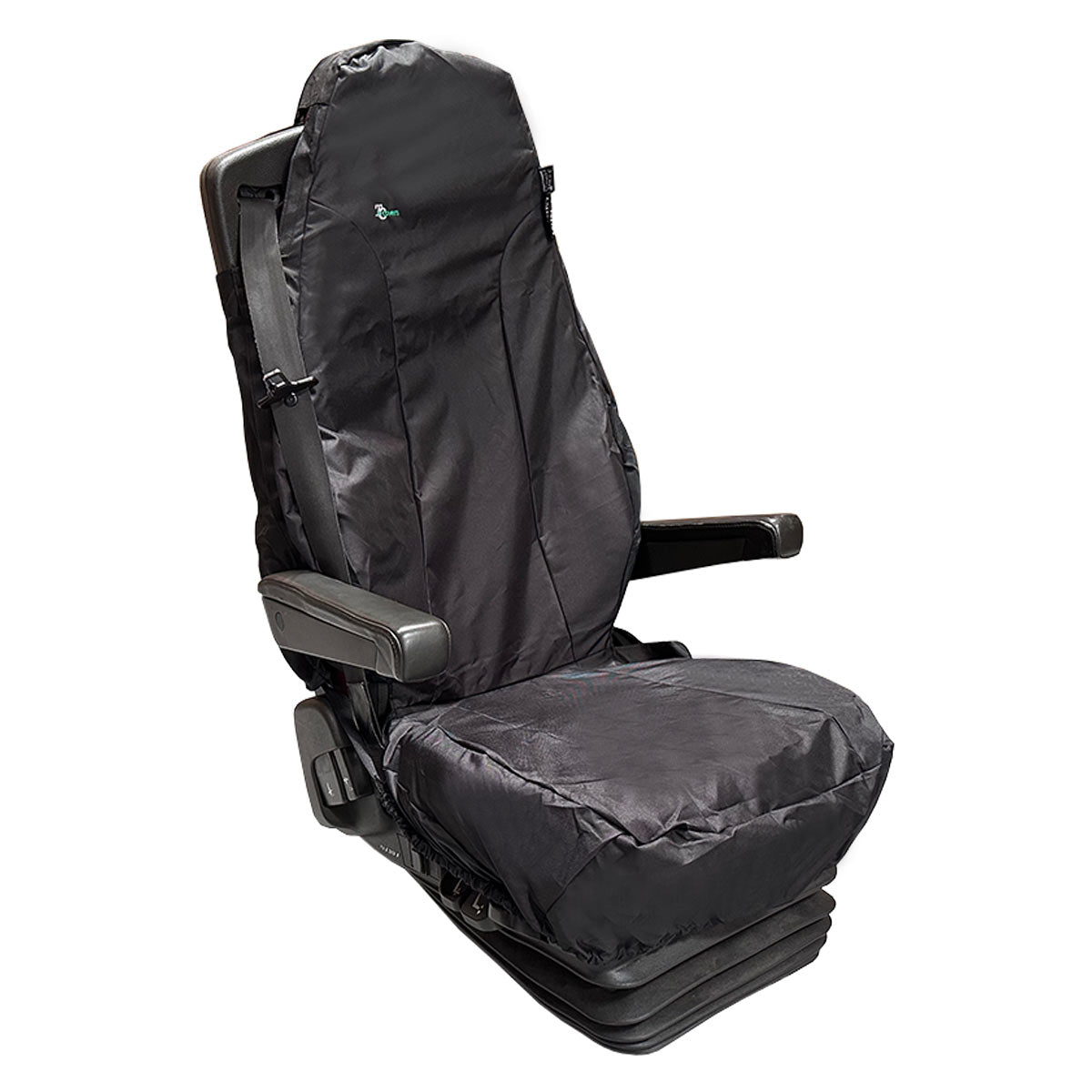 Universal high back Truck driver seat cover - Black