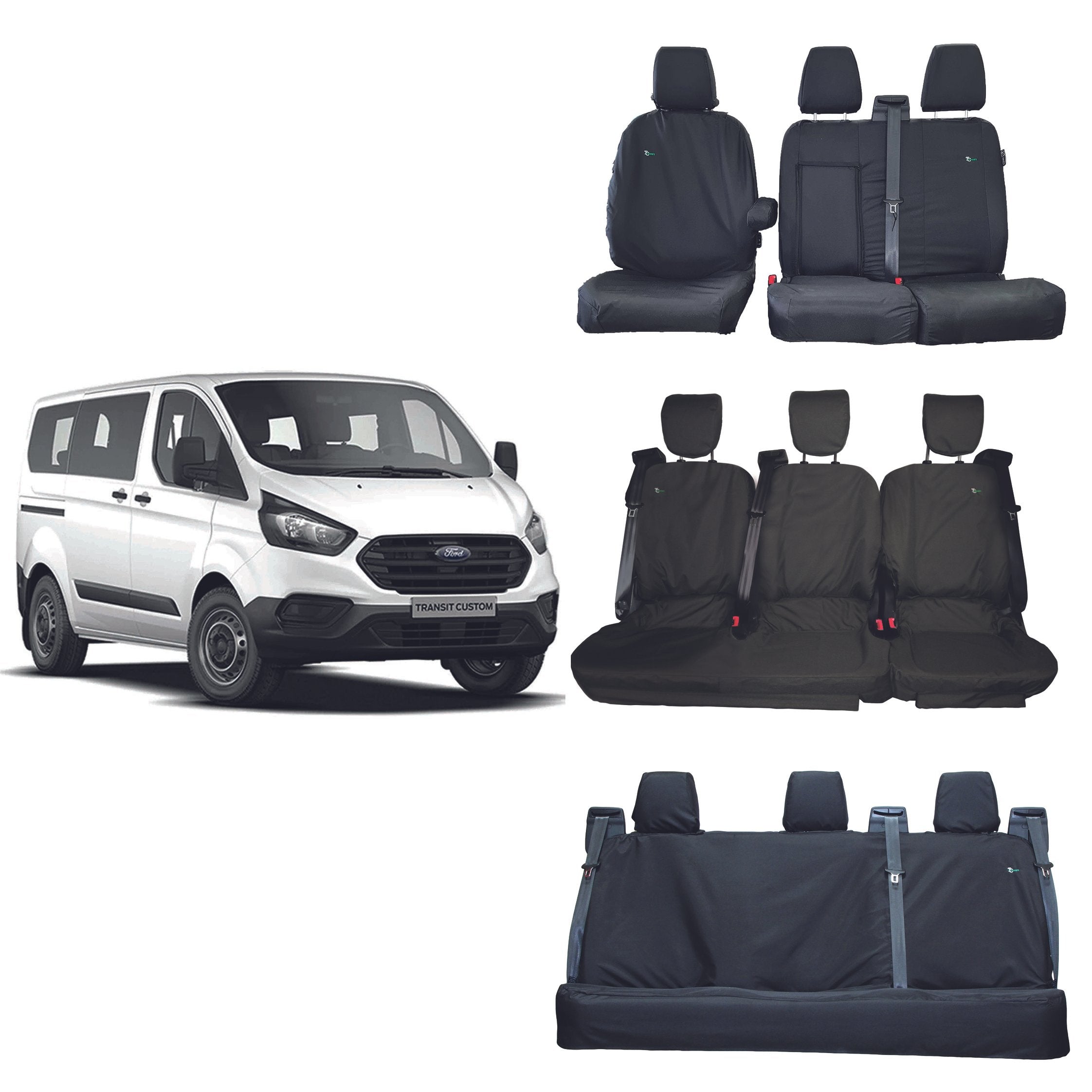 Ford Transit Custom Kombi Seat Covers (2013 - 2023)
