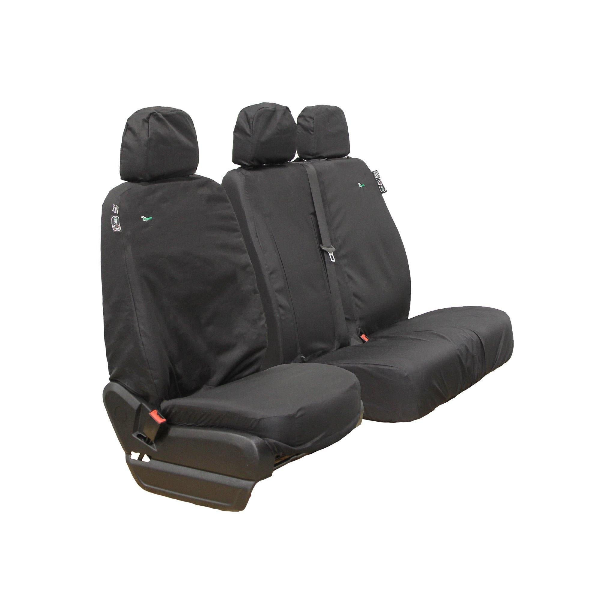 MERCEDES SPRINTER (2018+) HEAVY DUTY WATERPROOF REAR SEAT COVERS BLACK 416 | UK MERCEDES SPRINTER (2018+) HEAVY DUTY WATERPROOF REAR SEAT COVERS BLACK 416 | UK