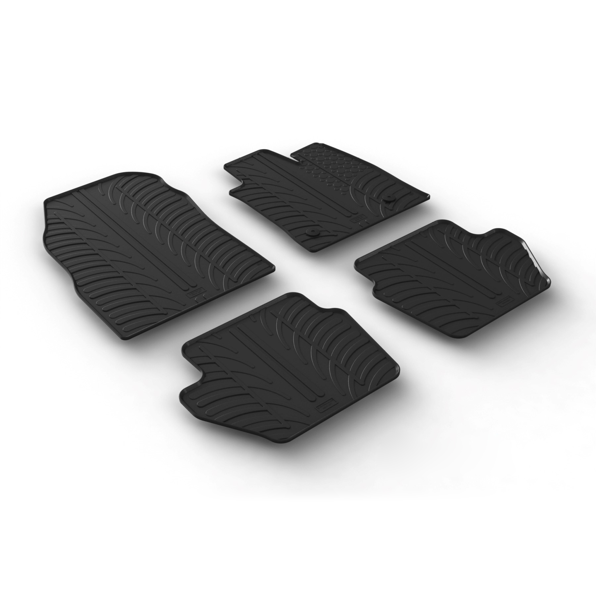 Ford Fiesta 5 Door Floor Mat Set (7th Generation, 2017 Onwards)