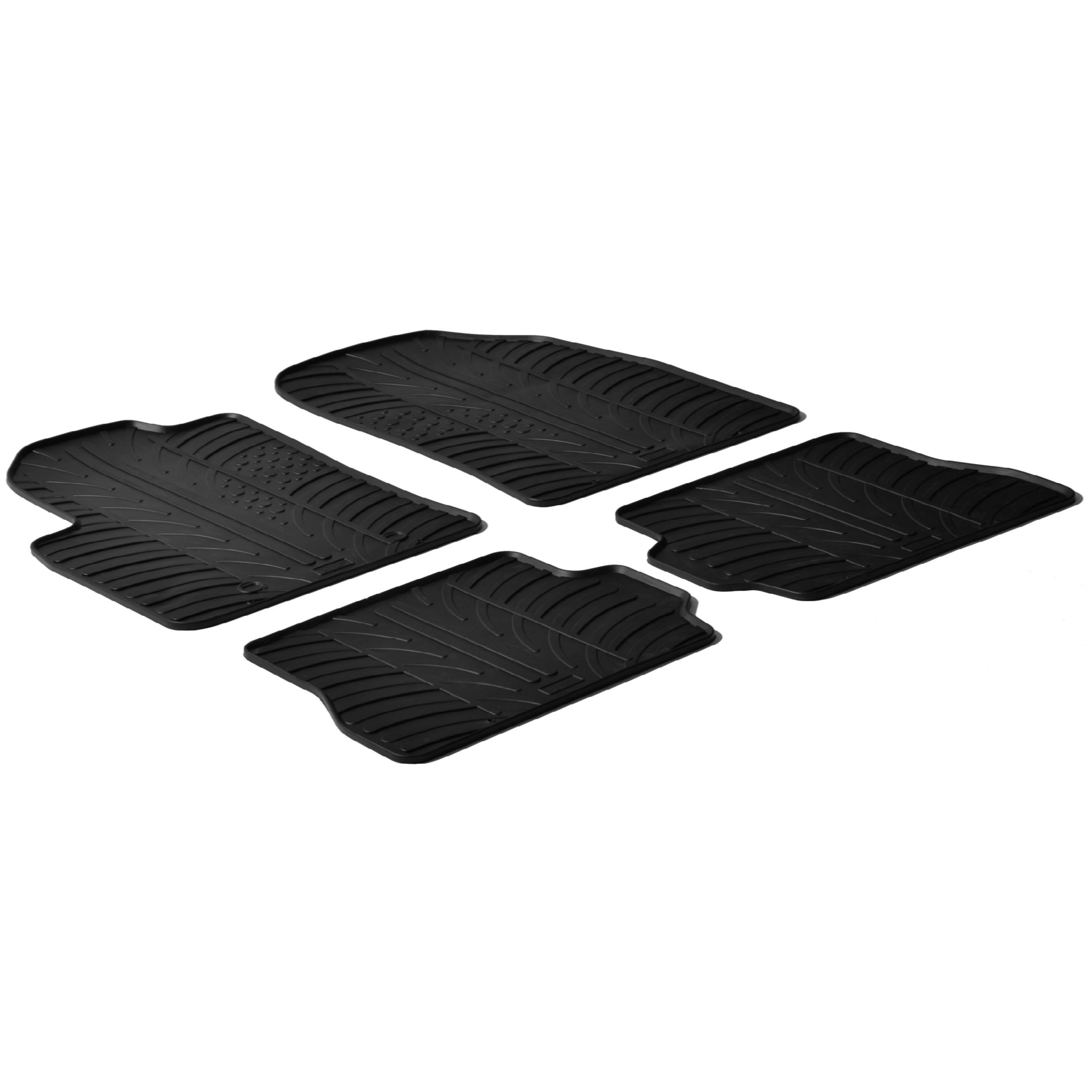 Ford Fiesta 3-Door Floor Mat Set (7th Generation, 2017+)