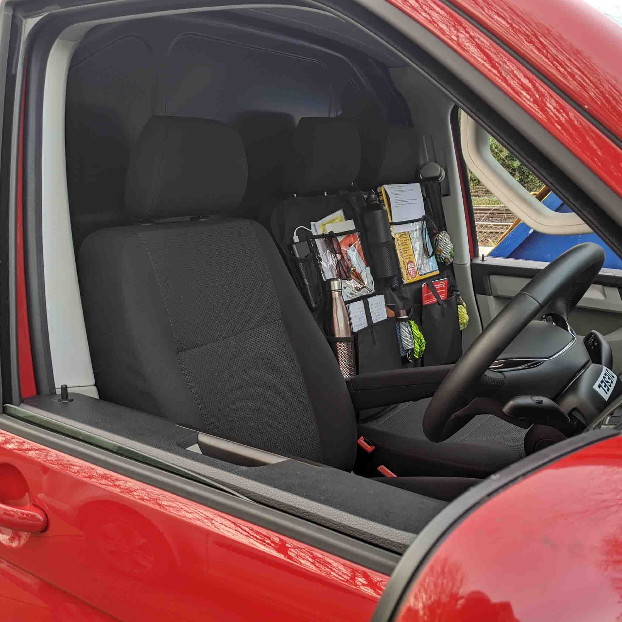 Van Front Seat Organiser & Storage