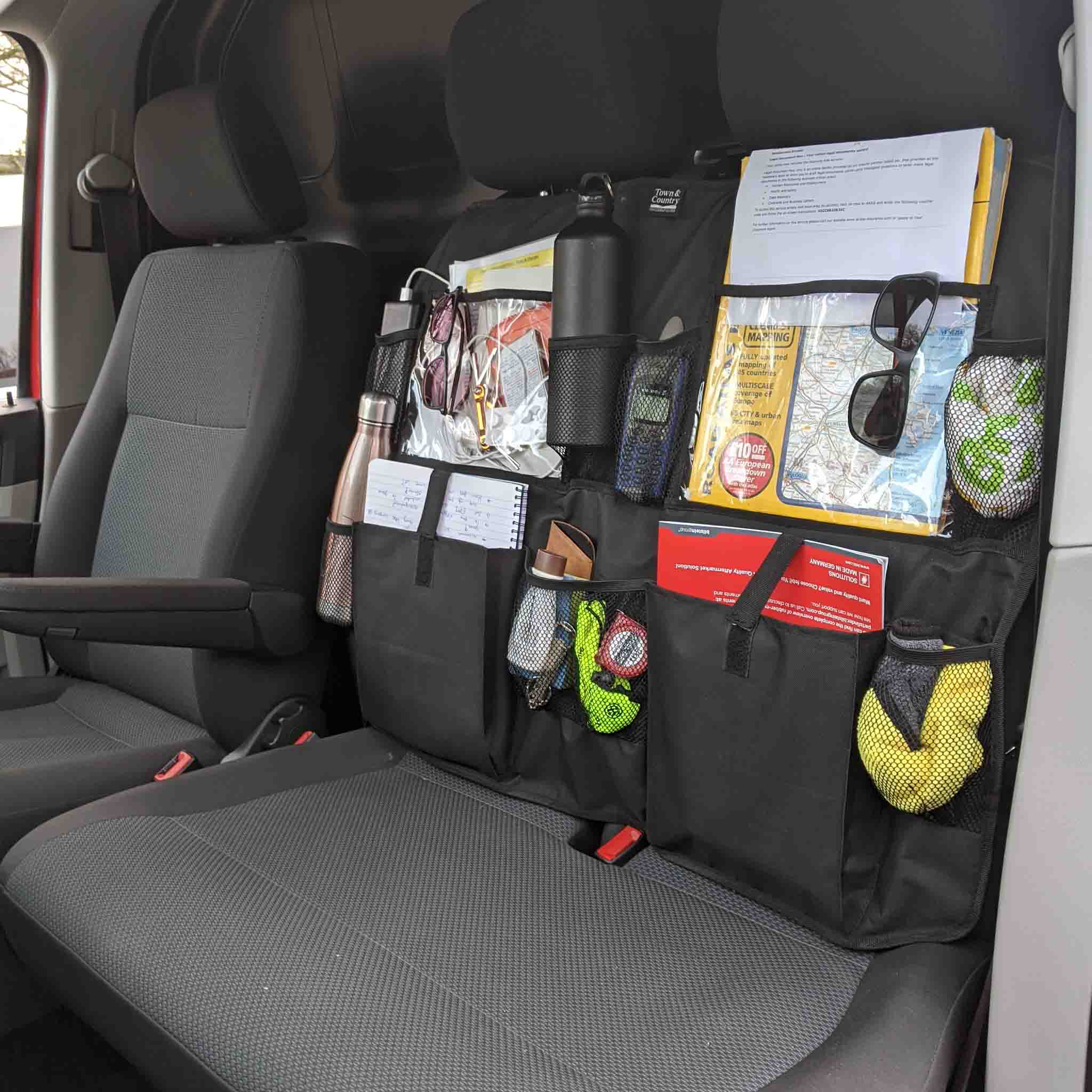 Van Front Seat Organiser & Storage