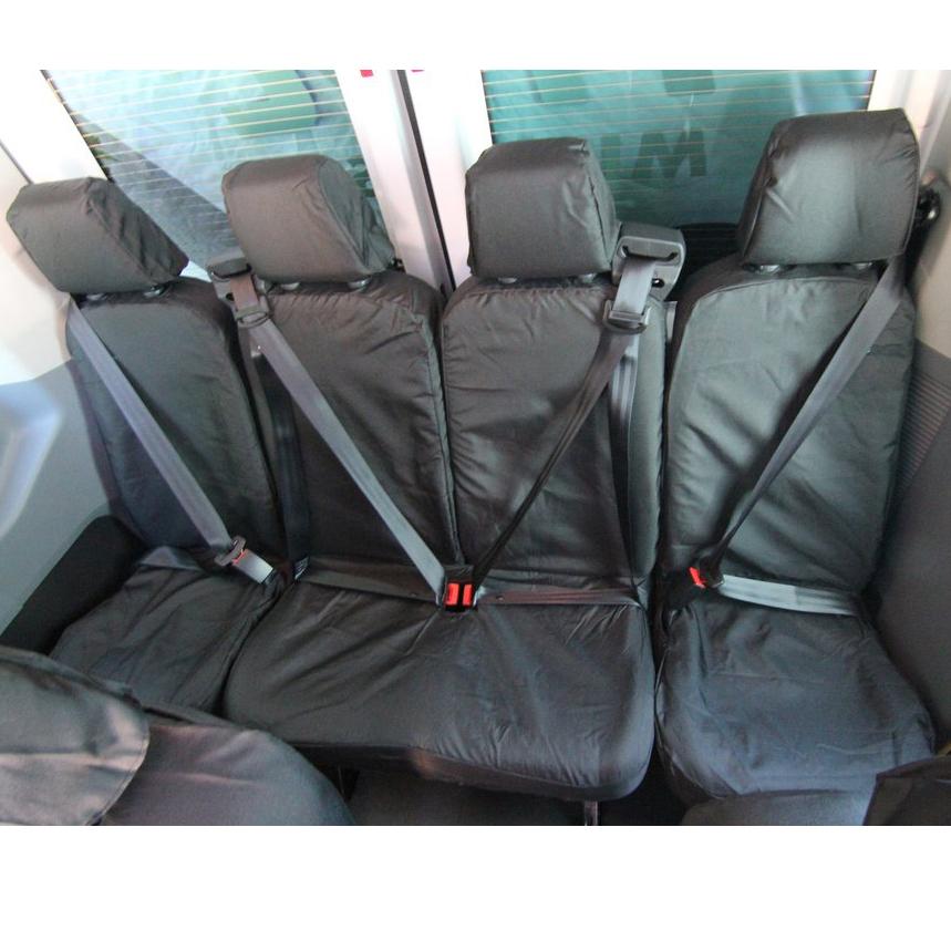 Minibus rear four seat bench