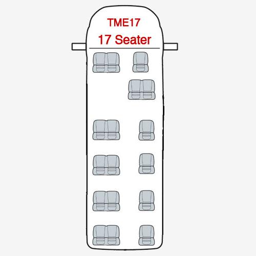 Ford Transit Minibus Seat Cover Set | Euro 5 | 2012 to 2014