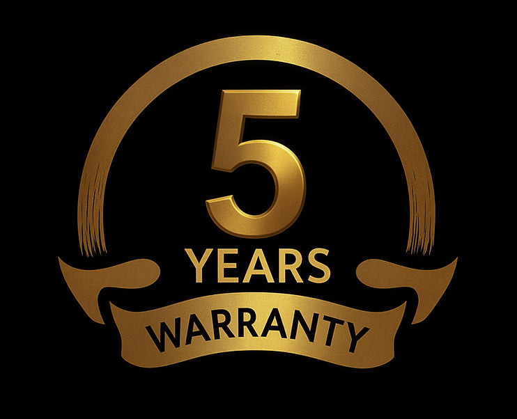 Town & Country Covers 5-Year Warranty