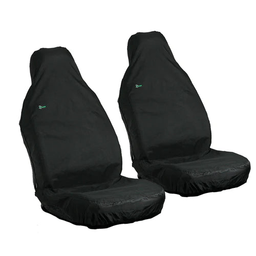 Front Van Seat Cover Set with Single Passenger