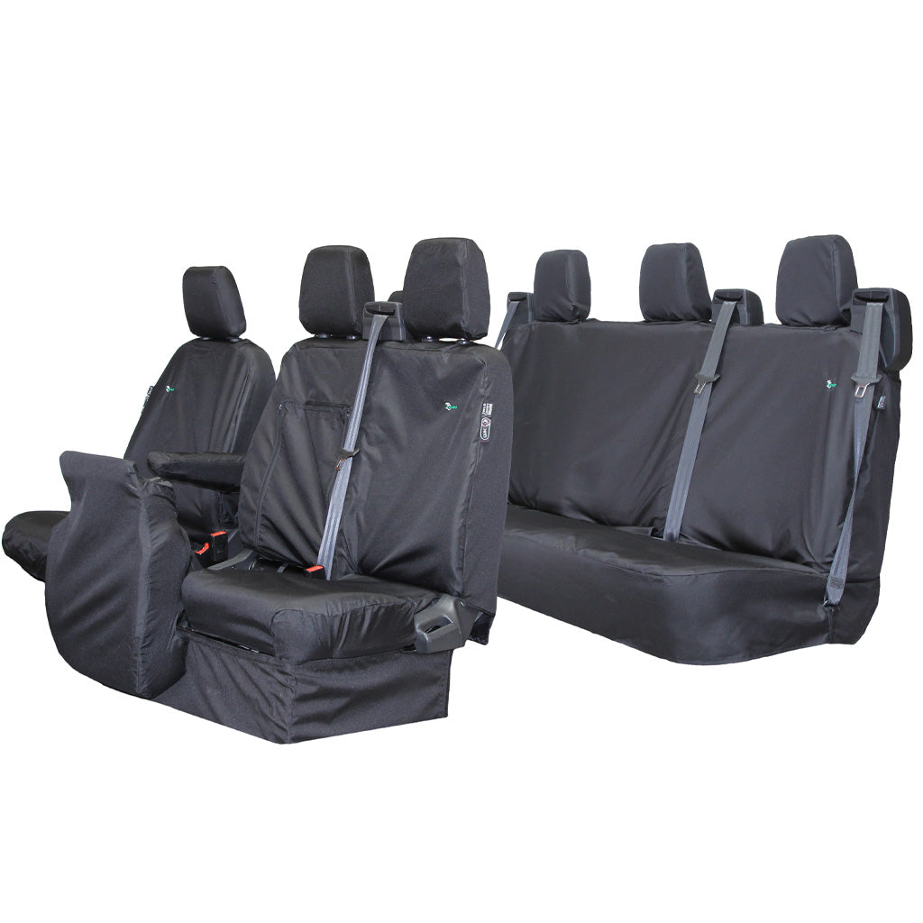 Ford Transit Custom Crew Full Set Seat Covers (with Double Passenger)