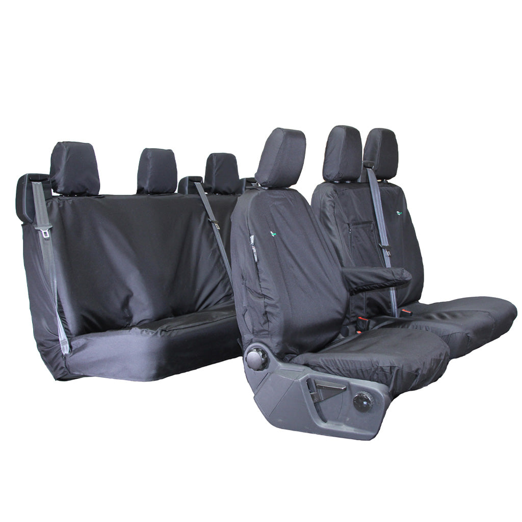 Transit Custom Crew Full Set Seat Covers (with Double Passenger)