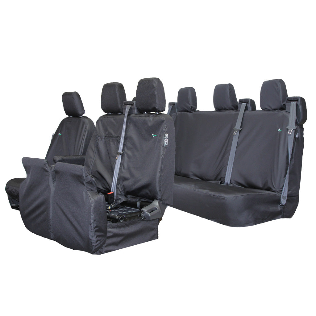 Transit Custom Crew Full Set Seat Covers (with Double Passenger)