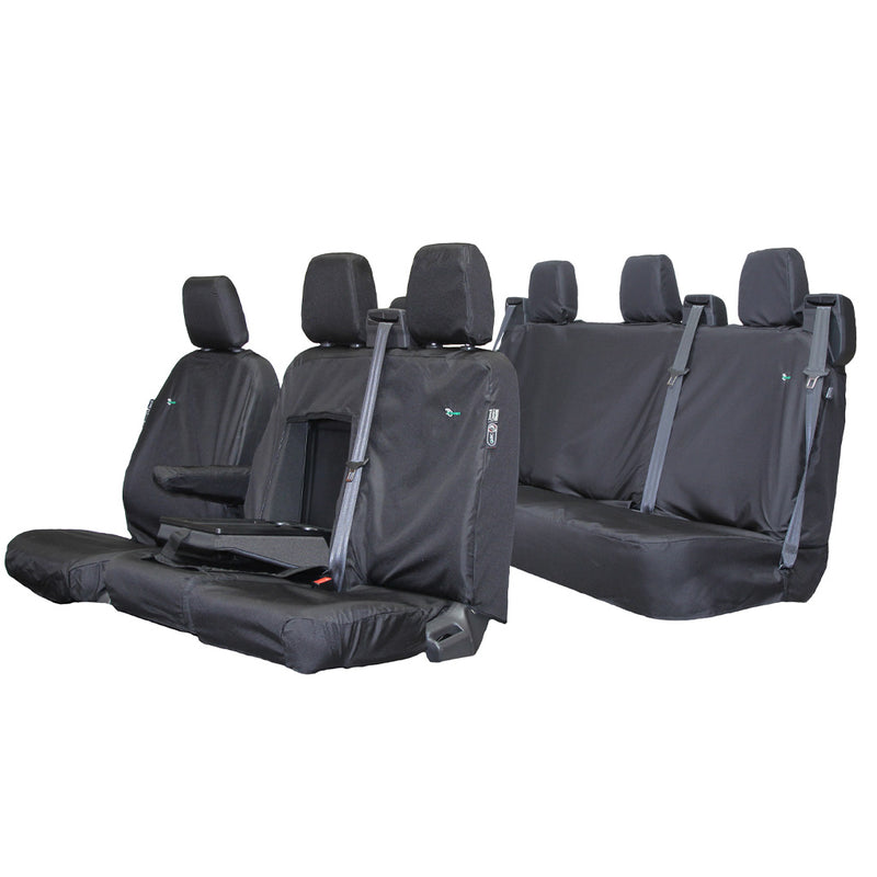 Transit Custom Crew Full Set Seat Covers (with Double Passenger)