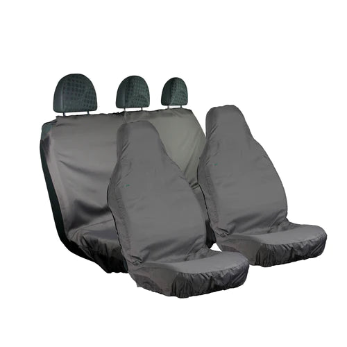 Van Seat Cover Set with Single Passenger & Rear Bench