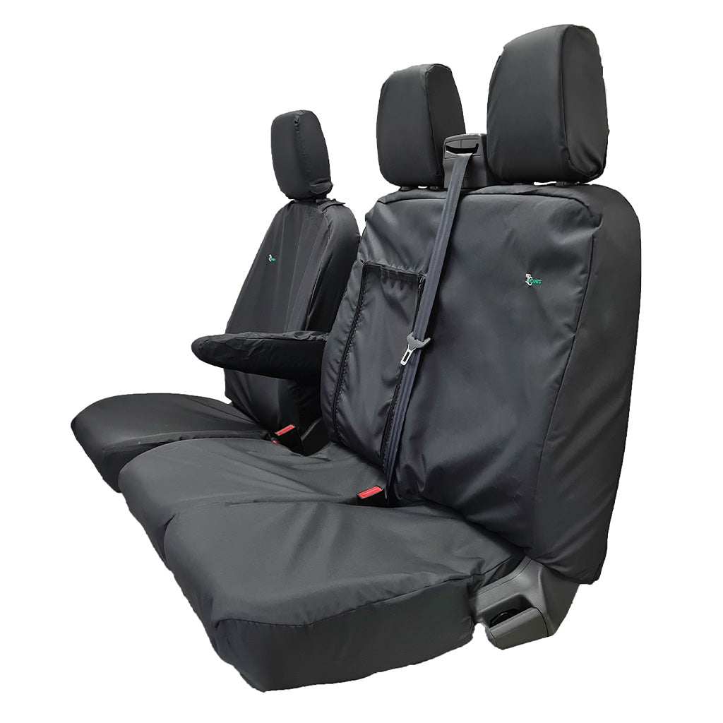 Ford Transit Custom Front Set Seat Covers (With Double Passenger)