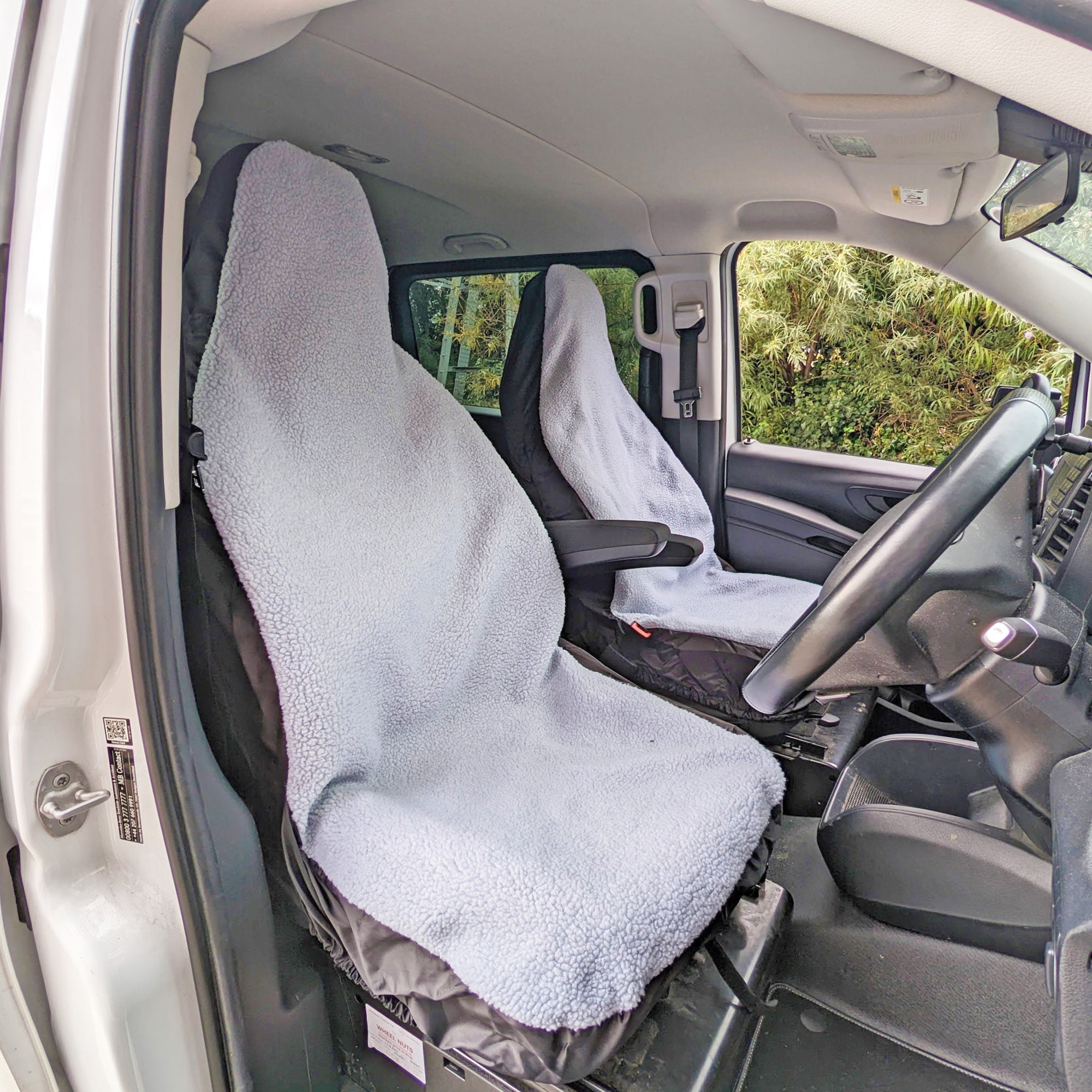 Fluffy Van Seat Covers