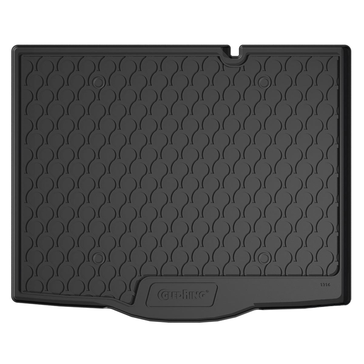 Ford Focus Boot Mat 2018+ Lower Bottom with a narrow spare tyre