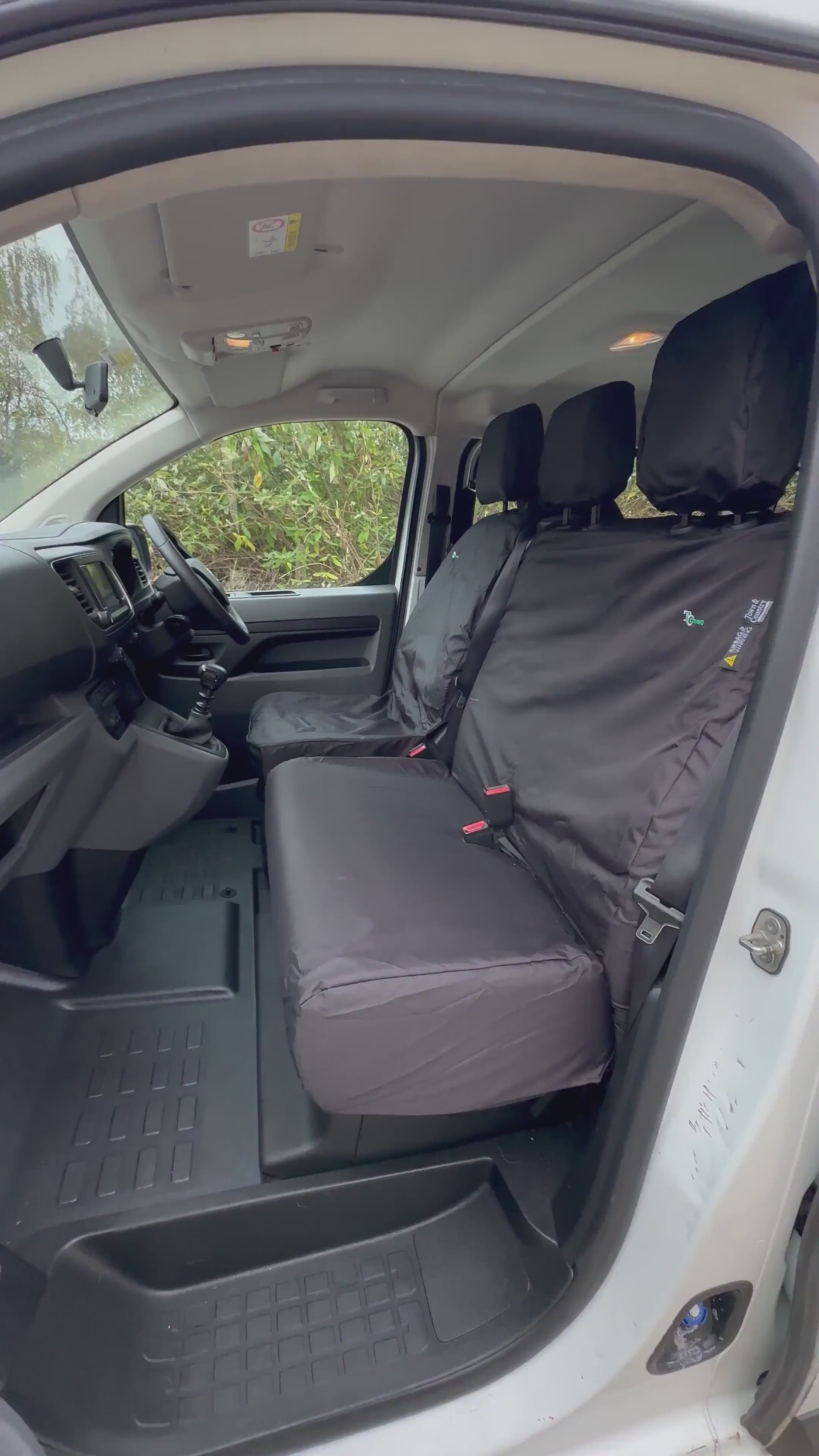 Vauxhall Vivaro Life Seat Front Seat Covers