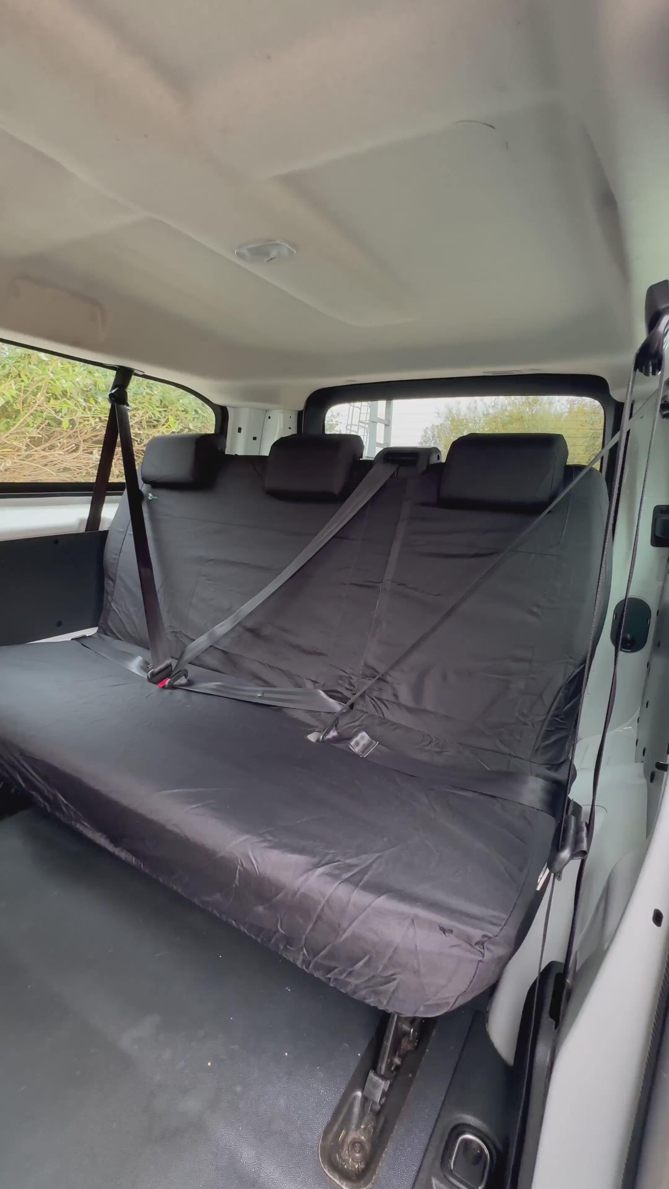 Vauxhall Vivaro Life Rear Seat Covers