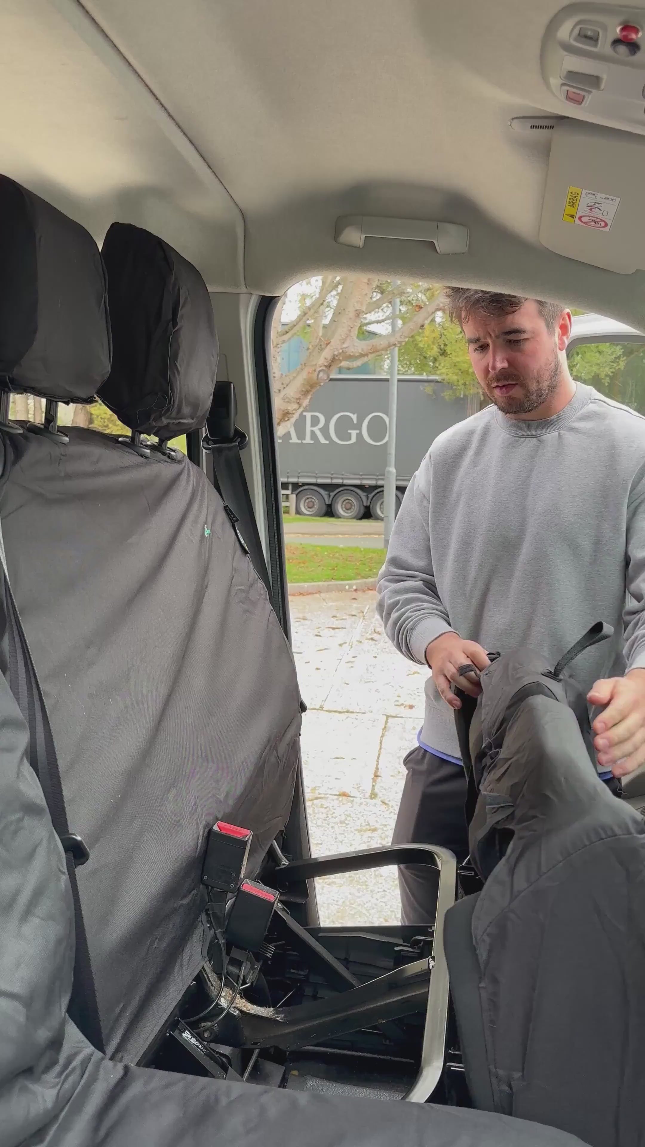 Vauxhall Vivaro Life Double Folding Passenger Base Cushion