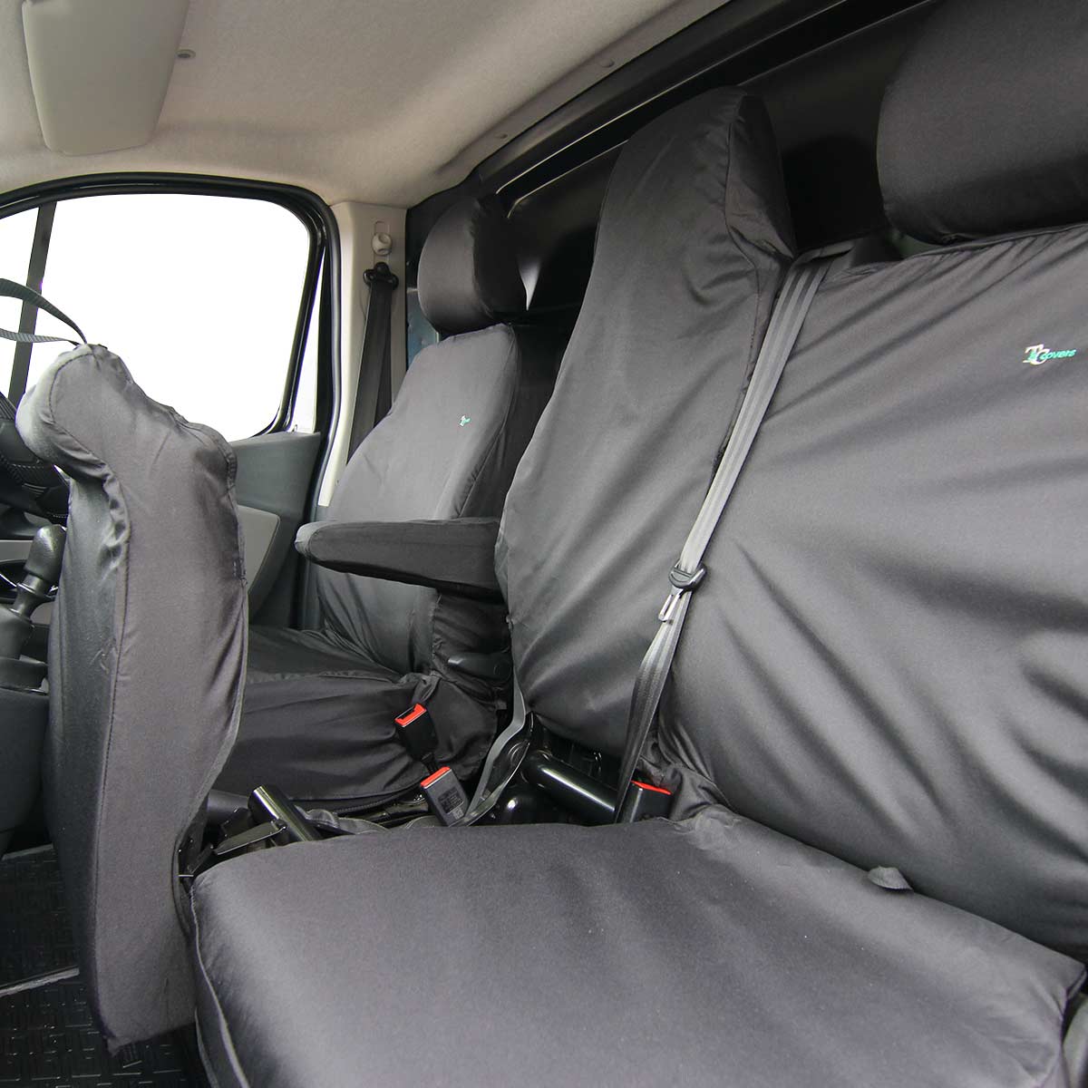 Seat covers on Renault Trafic Van