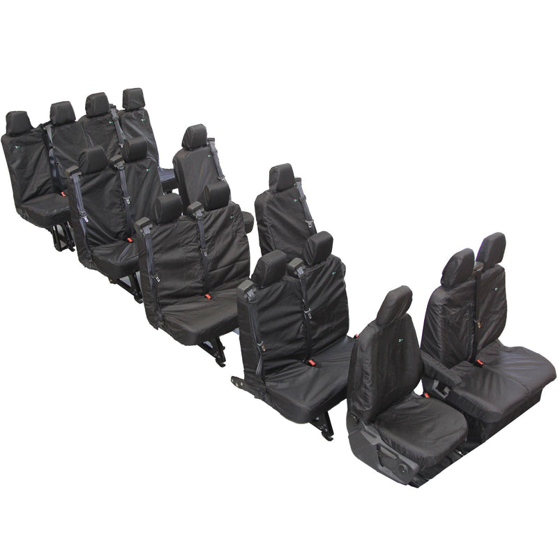 Ford Transit Minibus Seat Cover Set | Euro 6 | 2013 Onwards