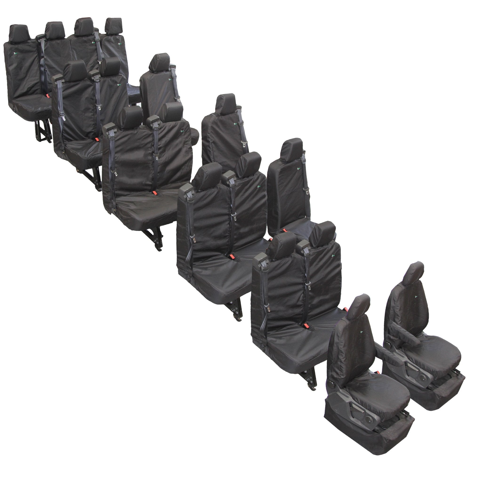 Ford Transit Minibus Seat Cover Set | Euro 6 | 2013 Onwards