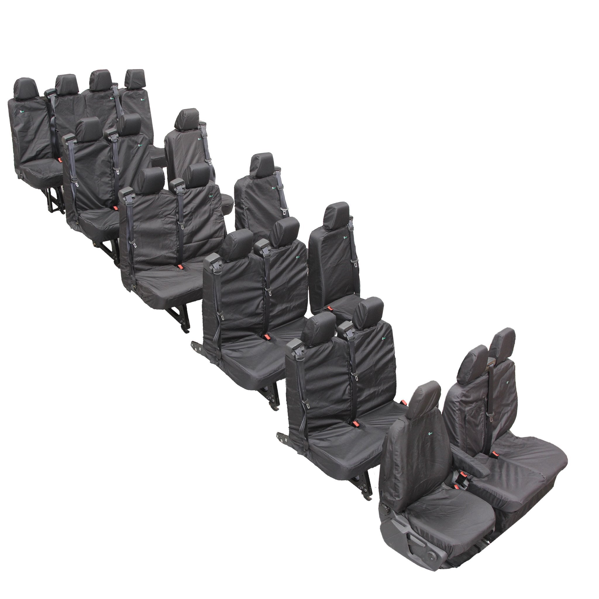 Ford Transit Minibus Seat Cover Set | Euro 6 | 2013 Onwards