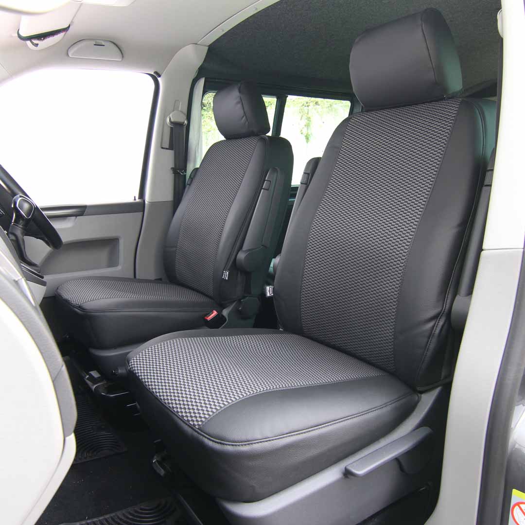 VW Transporter Leatherette Seat Cover Set