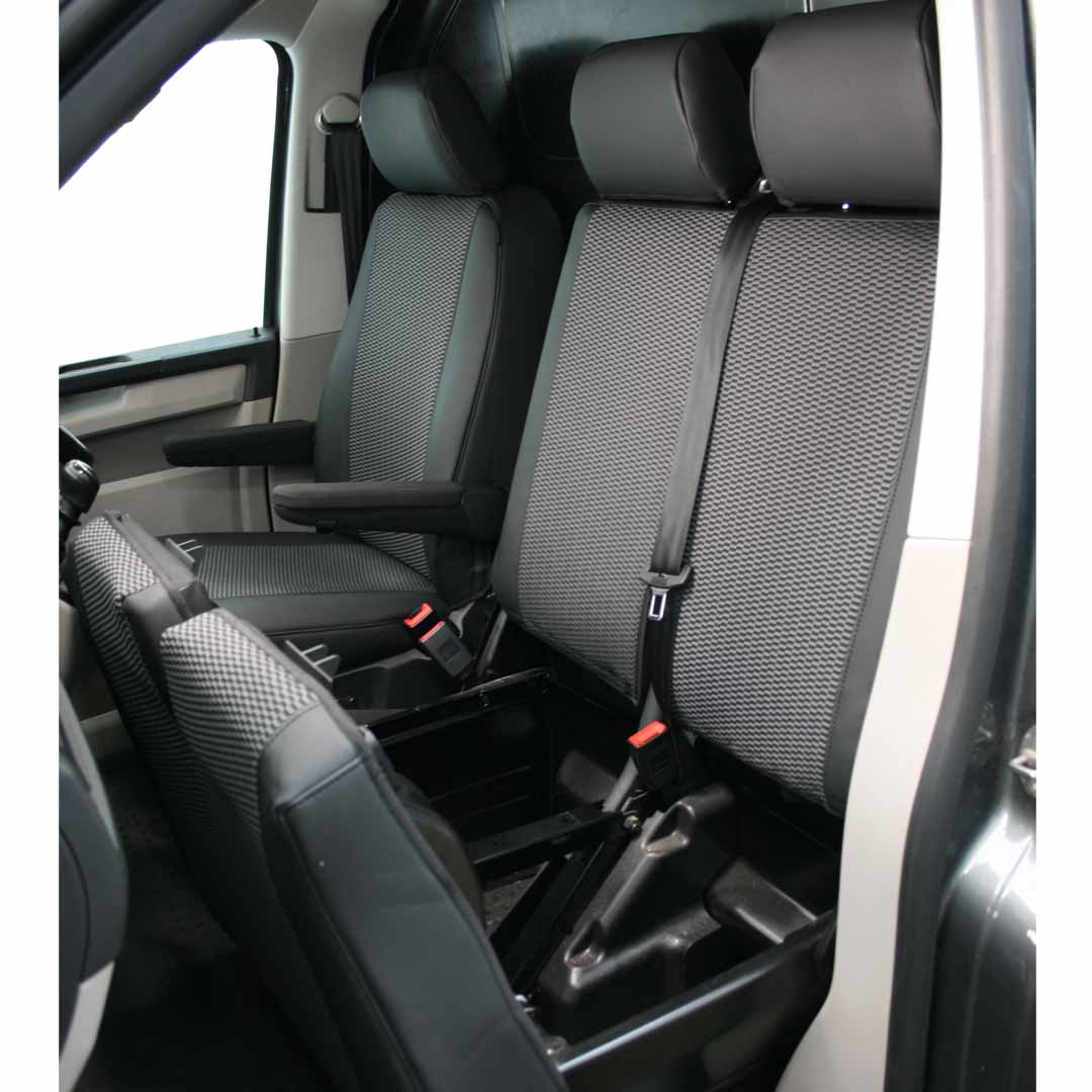 VW Transporter Leatherette Seat Cover Set