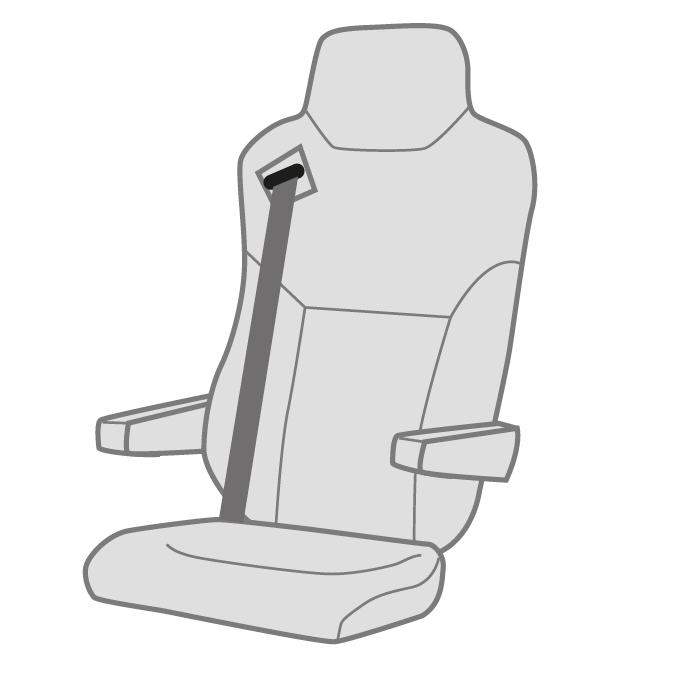 MAN TGX Seat Covers - Heavy Duty & Waterproof (to 2021)