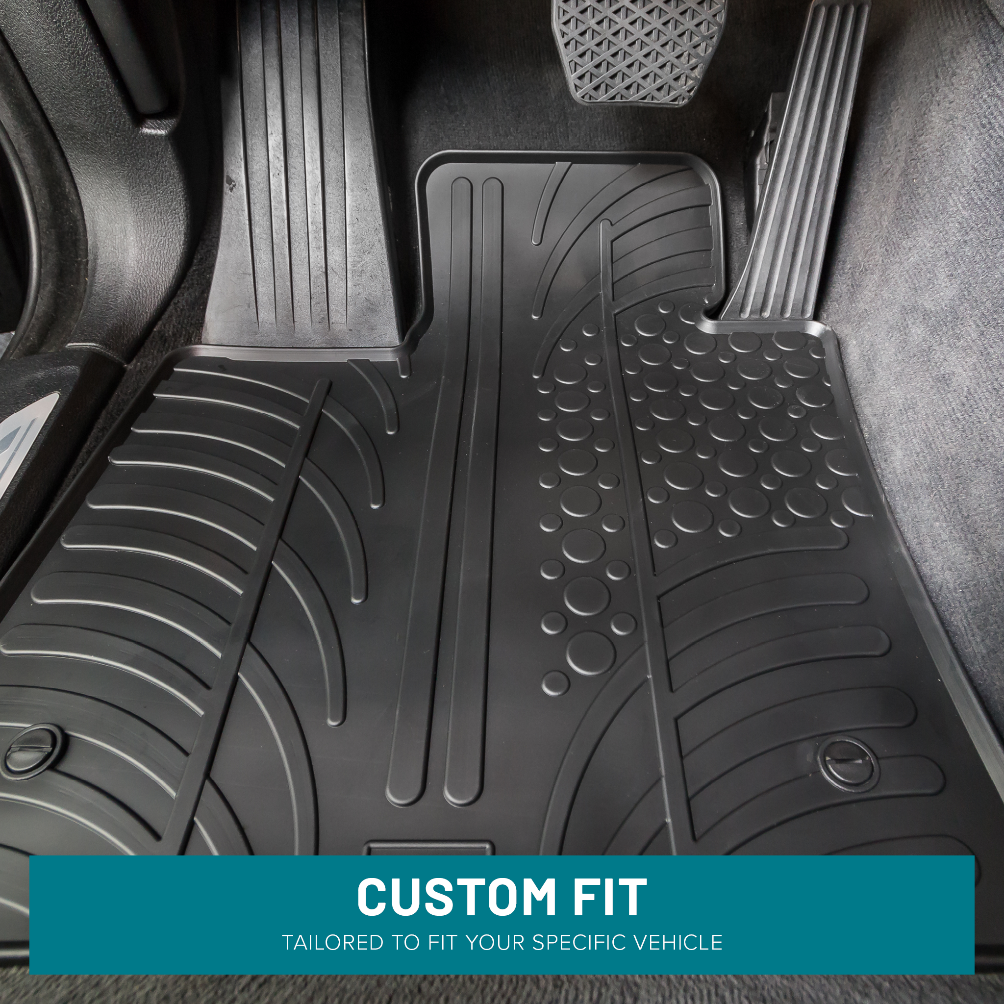 Ford Kuga Floor Mat Set (2nd Generation, 2013 - 2019)