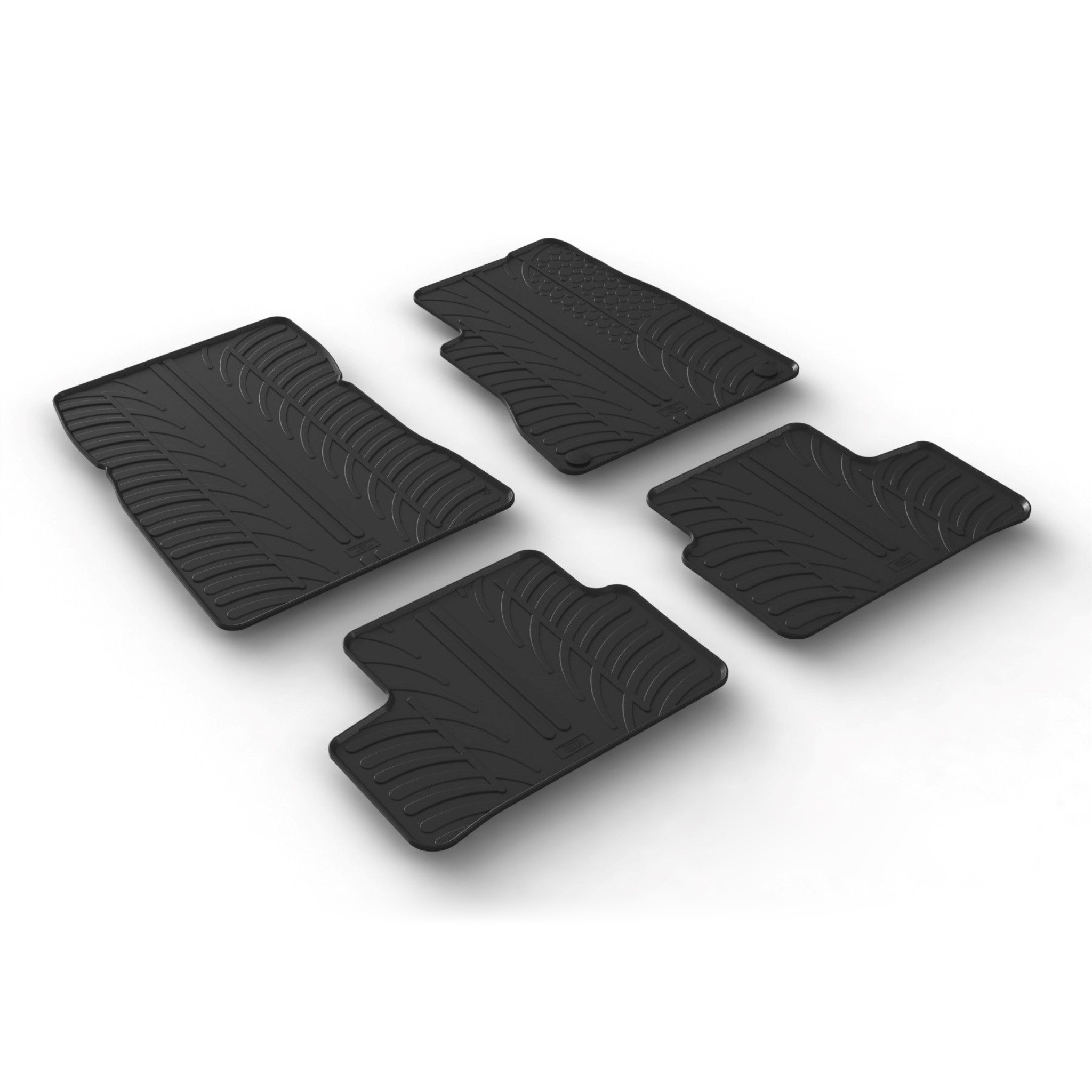 Mercedes-Benz A Class 5 Door Hatch Back Floor Mat Set (4th Generation, 2018 Onwards)