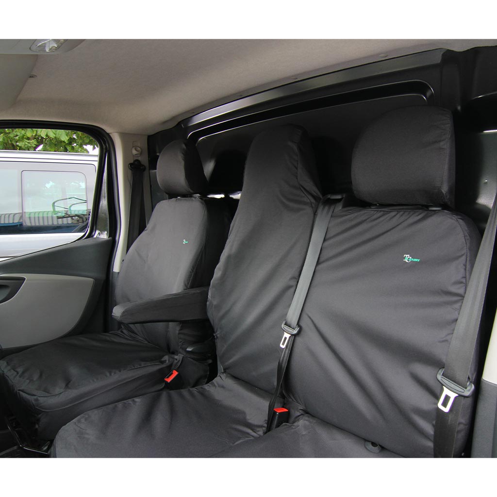 Vauxhall Vivaro seat covers front set