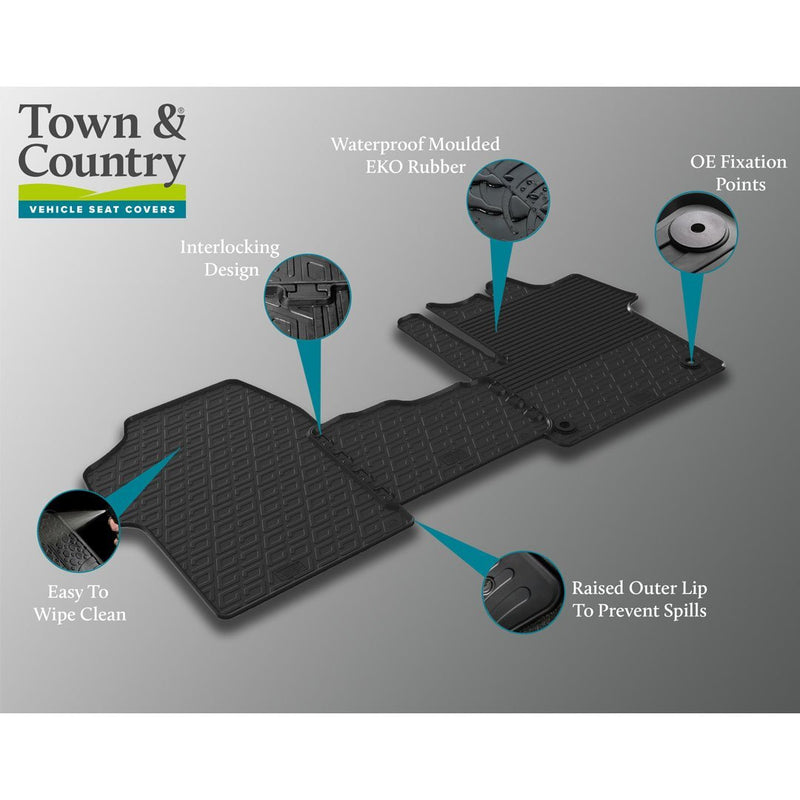 Toyota Proace City Floor Mats | Town & Country Covers